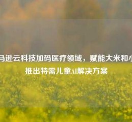 亚马逊云科技加码医疗领域，赋能大米和小米推出特需儿童AI解决方案