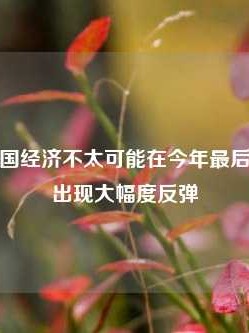 机构：英国经济不太可能在今年最后一个季度出现大幅度反弹