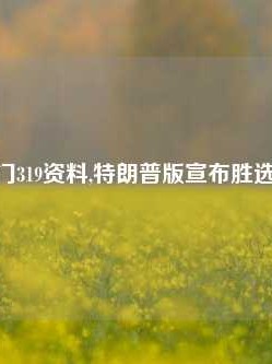 2022澳门319资料,特朗普版宣布胜选65.97.41