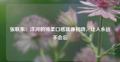 张联东：洋河的绵柔口感就像初吻，让人永远不会忘