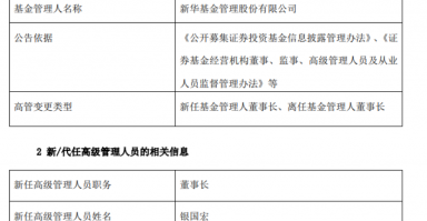 老牌公募迎新董事长！股东还有新动作？