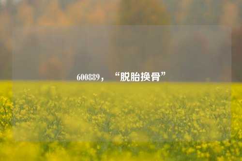 600889，“脱胎换骨”-第1张图片-养花知识-花卉种植与养护技巧