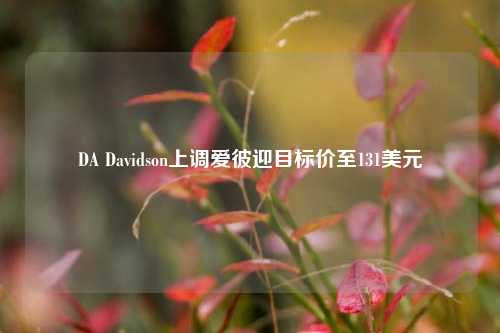 DA Davidson上调爱彼迎目标价至131美元-第1张图片-养花知识-花卉种植与养护技巧