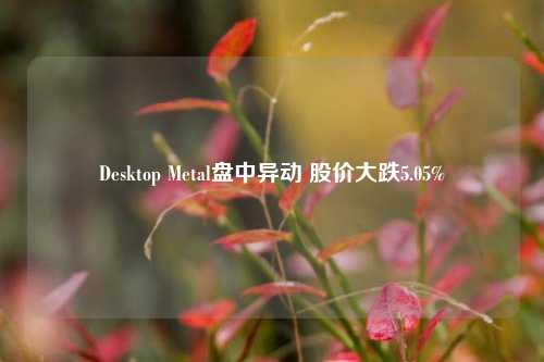 Desktop Metal盘中异动 股价大跌5.05%-第1张图片-养花知识-花卉种植与养护技巧