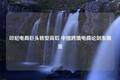 印尼电商巨头转型背后 中国跨境电商论剑东南亚