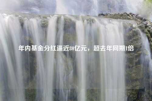 年内基金分红逼近80亿元，超去年同期1倍